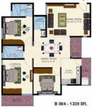 Vistar Classic (3BHK+3T (1,339 sq ft) 1339 sq ft) Vistar Classic (3BHK+3T (1,339 sq ft) 1339 sq ft)
