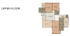  tulip-ivory-villas Floor Plan Upper Level Duplex Plan