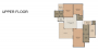  tulip-ivory-villas Floor Plan Upper Level Duplex Plan