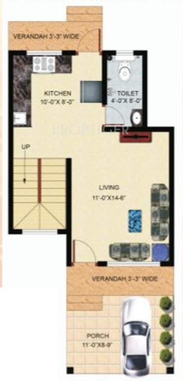 Yash Homes (2BHK+3T (1,250 sq ft) 1250 sq ft)