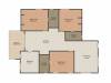 Sew Estella (3BHK+3T (2,035 sq ft)   Pooja Room 2035 sq ft)