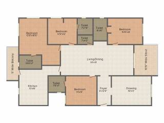 Sew Estella (4BHK+4T (3,160 sq ft) 3160 sq ft) Sew Estella (4BHK+4T (3,160 sq ft) 3160 sq ft)