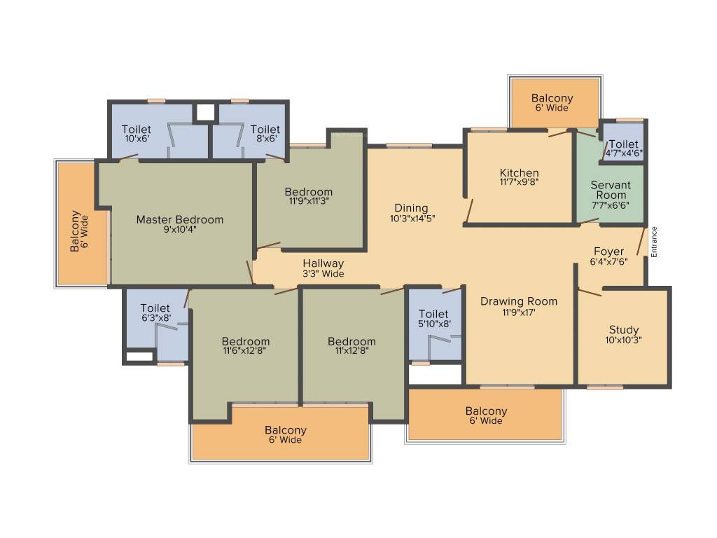 Spaze Privy (4BHK+5T (2,597 sq ft) + Servant Room 2597 sq ft) Spaze Privy (4BHK+5T (2,597 sq ft) + Servant Room 2597 sq ft)