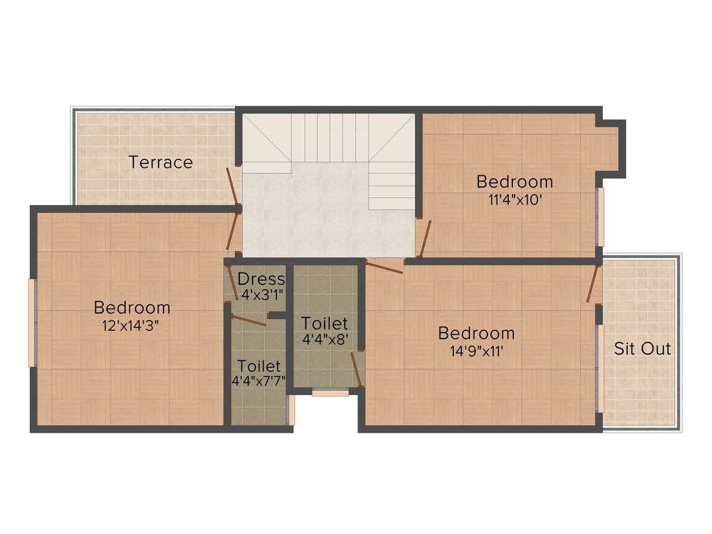 Surabhi Avenue (4BHK+4T (1,900 sq ft) 1900 sq ft)