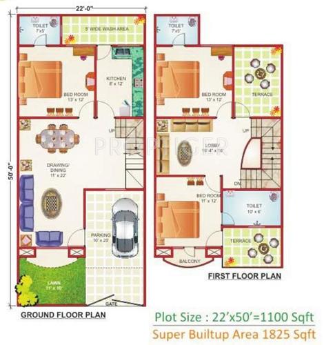 Geet Ganesh Villa (3BHK+3T (1,825 sq ft) 1825 sq ft)
