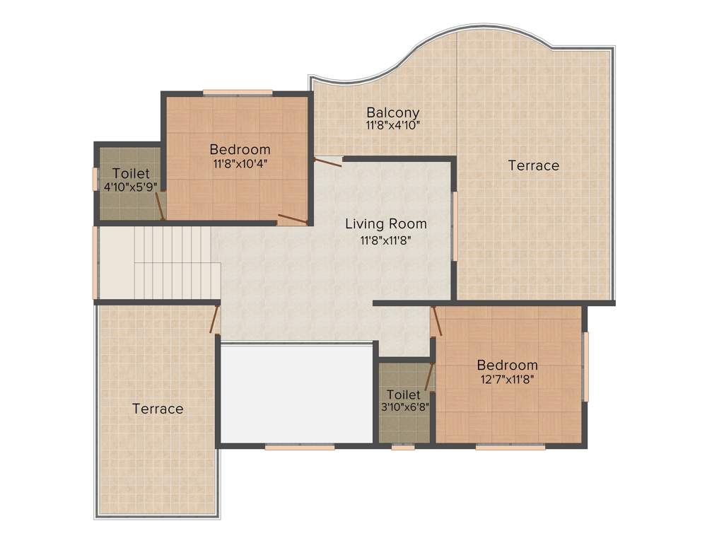 Creations Nakshatra (4BHK+4T (2,355 sq ft) 2355 sq ft)