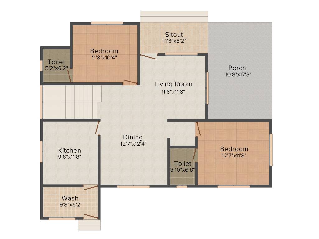Creations Nakshatra (4BHK+4T (2,355 sq ft) 2355 sq ft)