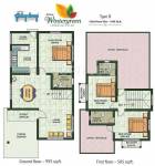 Galaxy Wintergreen (3BHK+3T (1,498 sq ft) 1498 sq ft)