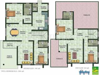 Galaxy Green Woods (4BHK+4T (2,306 sq ft) 2306 sq ft) Galaxy Green Woods (4BHK+4T (2,306 sq ft) 2306 sq ft)