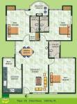 Galaxy Greens (3BHK+3T (1,438 sq ft) 1438 sq ft)