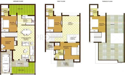 Ansal Palm Court Villa (4BHK+4T (2,093 sq ft) + Study Room 2093 sq ft) Ansal Palm Court Villa (4BHK+4T (2,093 sq ft) + Study Room 2093 sq ft)