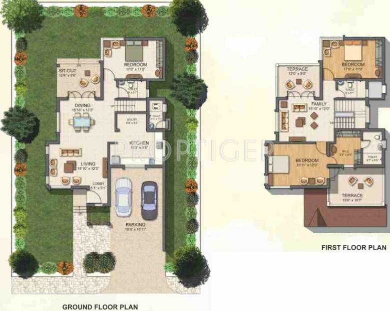 Paranjape Crescent (3BHK+3T (1,675 sq ft) 1675 sq ft)