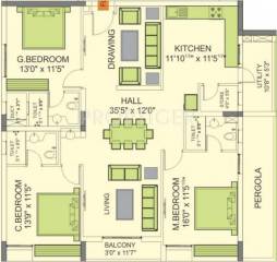 Alekhya Wind Chimes (3BHK+3T (2,015 sq ft) 2015 sq ft) Alekhya Wind Chimes (3BHK+3T (2,015 sq ft) 2015 sq ft)