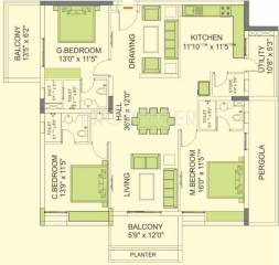 Alekhya Wind Chimes (3BHK+3T (2,250 sq ft) 2250 sq ft) Alekhya Wind Chimes (3BHK+3T (2,250 sq ft) 2250 sq ft)