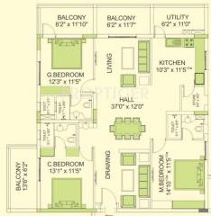 Alekhya Wind Chimes (3BHK+3T (2,300 sq ft) 2300 sq ft) Alekhya Wind Chimes (3BHK+3T (2,300 sq ft) 2300 sq ft)