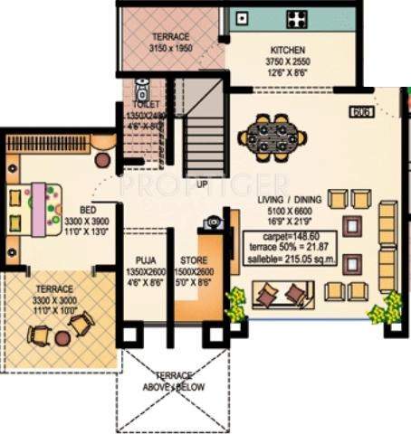 Vishwakarma Park Phase 2 (3BHK+3T (2,314 sq ft) 2314 sq ft)
