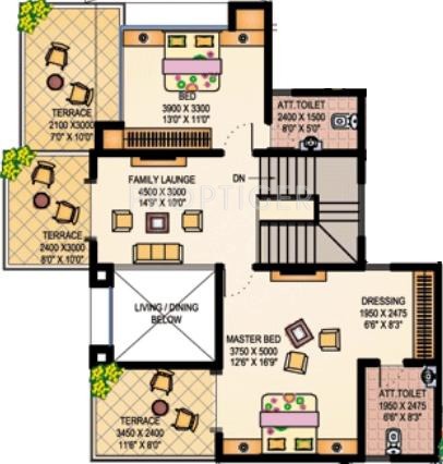 Vishwakarma Park Phase 2 (3BHK+3T (2,453 sq ft) 2453 sq ft)