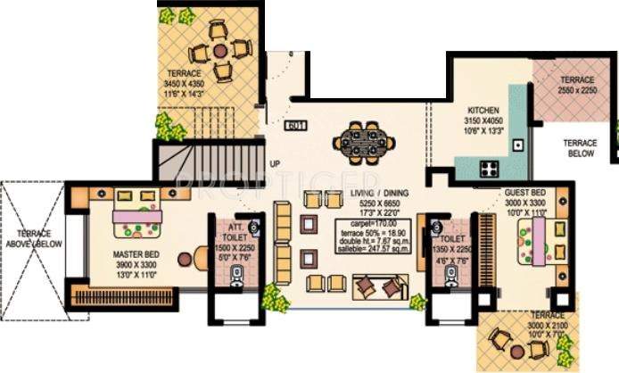 Vishwakarma Park Phase 2 (4BHK+4T (2,730 sq ft) 2730 sq ft)