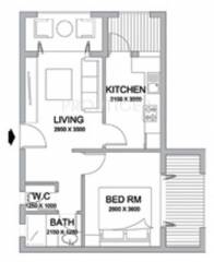 Naroo Park View (1BHK+1T (664 sq ft) 664 sq ft) Naroo Park View (1BHK+1T (664 sq ft) 664 sq ft)