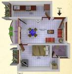 Paradise Manikyam (1BHK+1T (500 sq ft) 500 sq ft)
