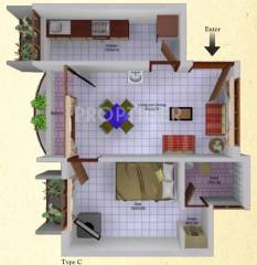 Paradise Manikyam (1BHK+1T (500 sq ft) 500 sq ft) Paradise Manikyam (1BHK+1T (500 sq ft) 500 sq ft)