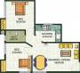 Galaxy Techno Valley (2BHK+1T (591 sq ft) 591 sq ft) Galaxy Techno Valley (2BHK+1T (591 sq ft) 591 sq ft)