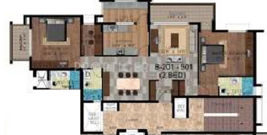 TNT Cresent (2BHK+2T (1,400 sq ft) 1400 sq ft) TNT Cresent (2BHK+2T (1,400 sq ft) 1400 sq ft)