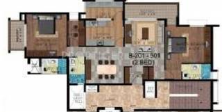 TNT Cresent (2BHK+2T (1,400 sq ft) 1400 sq ft) TNT Cresent (2BHK+2T (1,400 sq ft) 1400 sq ft)
