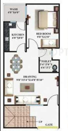 himanshu mega city Floor Plan Ground Floor Plan