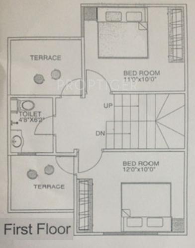 Lakshya Serene Vista (3BHK+3T (984 sq ft) 984 sq ft)