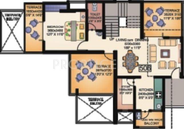 Vishwakarma Ranjana Residency Phase 2 (3BHK+3T (2,032 sq ft) 2032 sq ft)