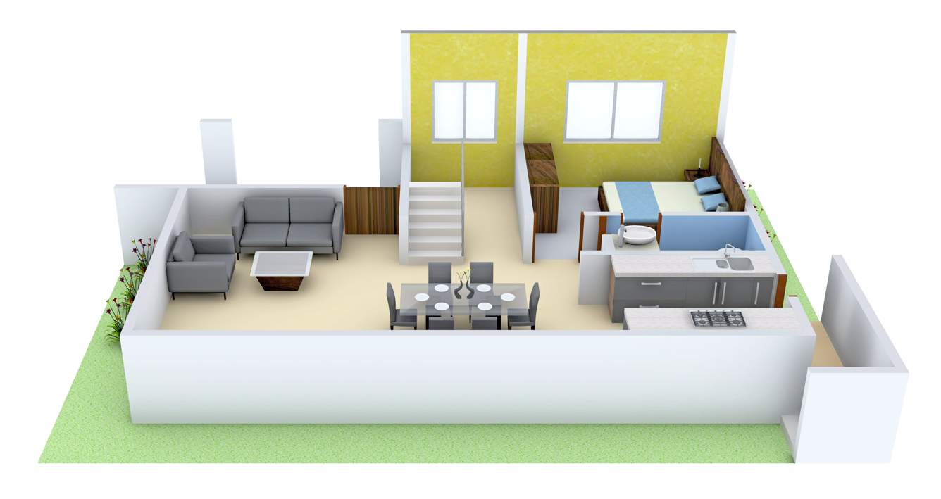 Concorde Napa Valley (3BHK+3T (1,884 sq ft) + Study Room 1884 sq ft)