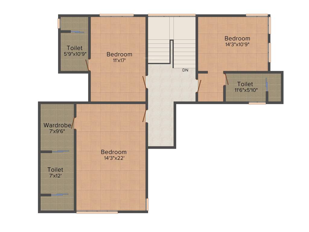 Suma 7 Modibaug (4BHK+4T (4,300 sq ft) 4300 sq ft)