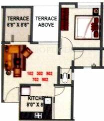 Manav Swapnalok (1BHK+1T (621 sq ft) 621 sq ft)