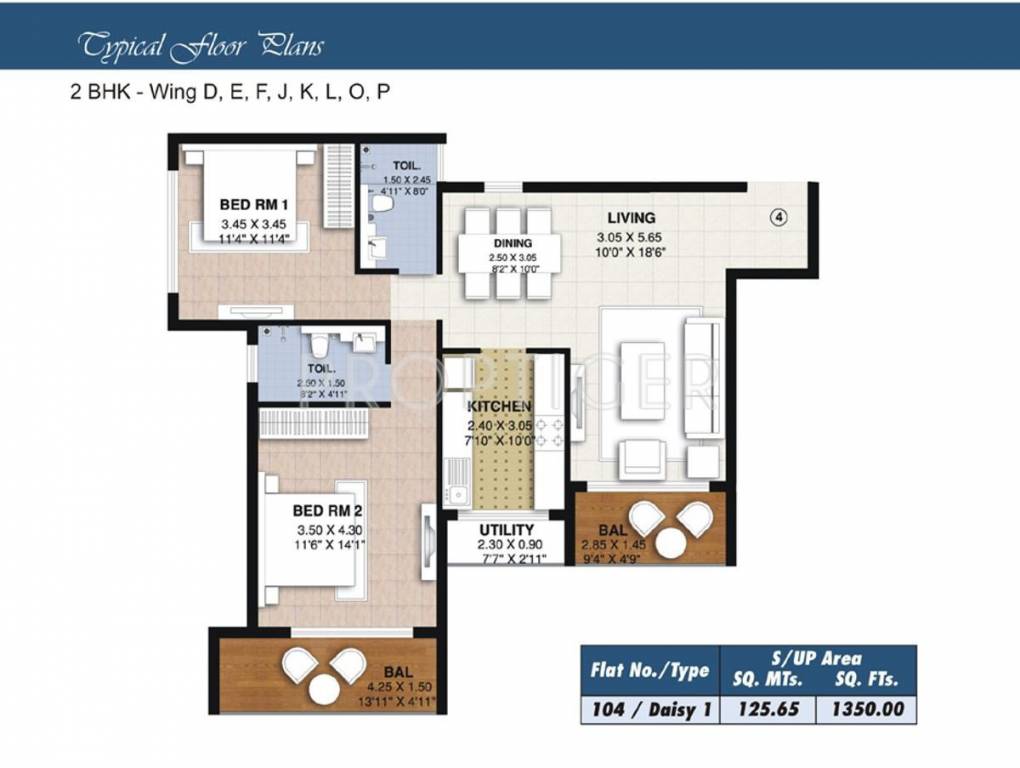 Bhojpal Shree Krishna Heights (2BHK+2T (1,350 sq ft) 1350 sq ft) Bhojpal Shree Krishna Heights (2BHK+2T (1,350 sq ft) 1350 sq ft)