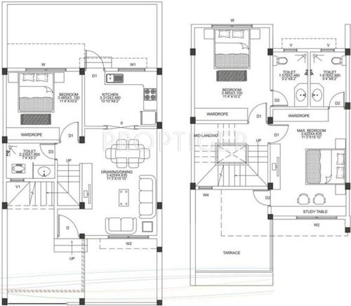 Sandesh City Villa (3BHK+3T (1,400 sq ft) 1400 sq ft) Sandesh City Villa (3BHK+3T (1,400 sq ft) 1400 sq ft)