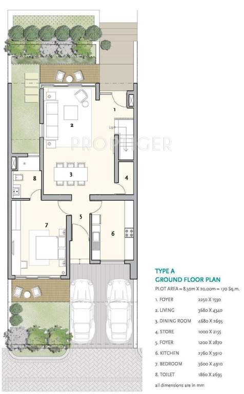 Ireo The Nest Villa (4BHK+4T (3,000 sq ft) 3000 sq ft)