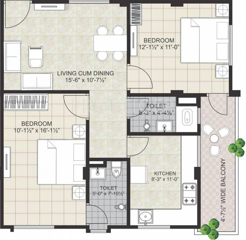 Virat Prime (2BHK+2T (1,000 sq ft) 1000 sq ft) Virat Prime (2BHK+2T (1,000 sq ft) 1000 sq ft)