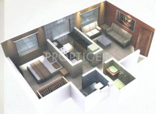 Mansarovar Blue Mount Edifice (1BHK+1T (510 sq ft) 510 sq ft) Mansarovar Blue Mount Edifice (1BHK+1T (510 sq ft) 510 sq ft)