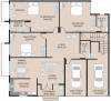 Saldanha Bougain Apartment (3BHK+3T (1,362 sq ft) 1362 sq ft)