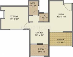 Royal Gardenia (1BHK+1T (607 sq ft) 607 sq ft) Royal Gardenia (1BHK+1T (607 sq ft) 607 sq ft)