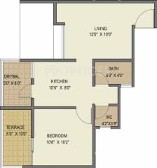 Royal Gardenia (1BHK+1T (614 sq ft) 614 sq ft) Royal Gardenia (1BHK+1T (614 sq ft) 614 sq ft)