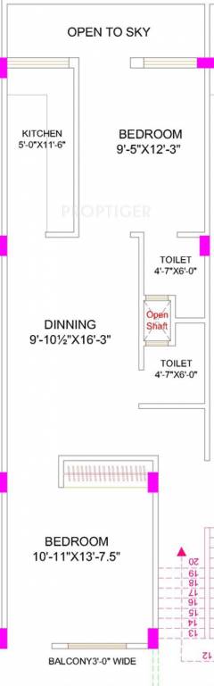 MD Enclave (2BHK+2T (900 sq ft) 900 sq ft)  MD Enclave (2BHK+2T (900 sq ft) 900 sq ft)