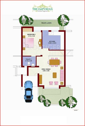 Fire Serenity Row House (3BHK+3T (1,912 sq ft) 1912 sq ft) Fire Serenity Row House (3BHK+3T (1,912 sq ft) 1912 sq ft)