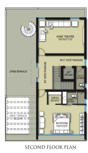 Second Floor Plan city Floor Plan Second Floor Plan