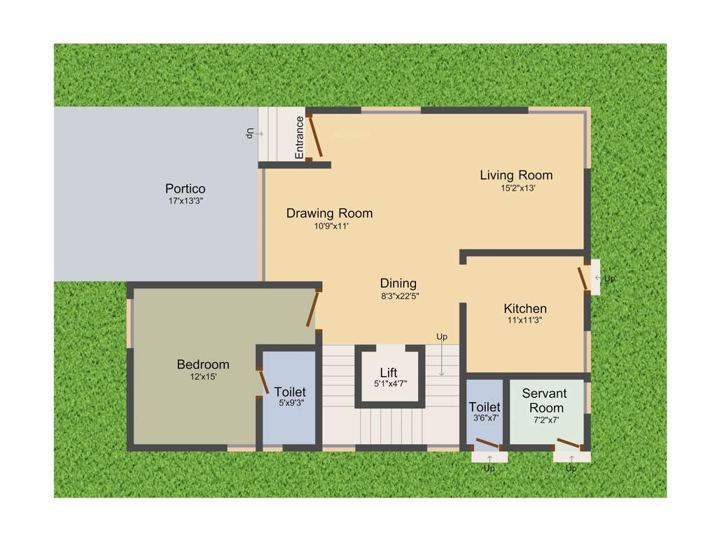 Vasantha City (4BHK+5T (3,876 sq ft) + Servant Room 3876 sq ft)