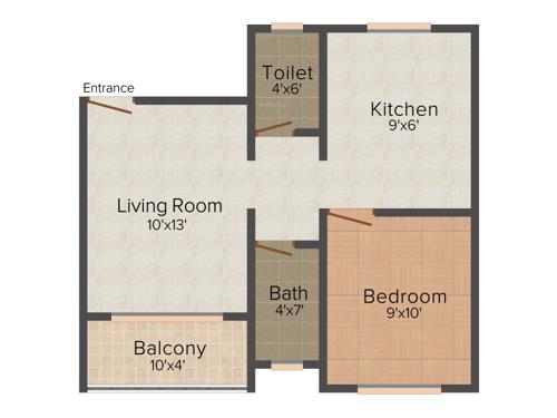 Shraddha Kanchi Enclave (1BHK+1T (540 sq ft) 540 sq ft) Shraddha Kanchi Enclave (1BHK+1T (540 sq ft) 540 sq ft)