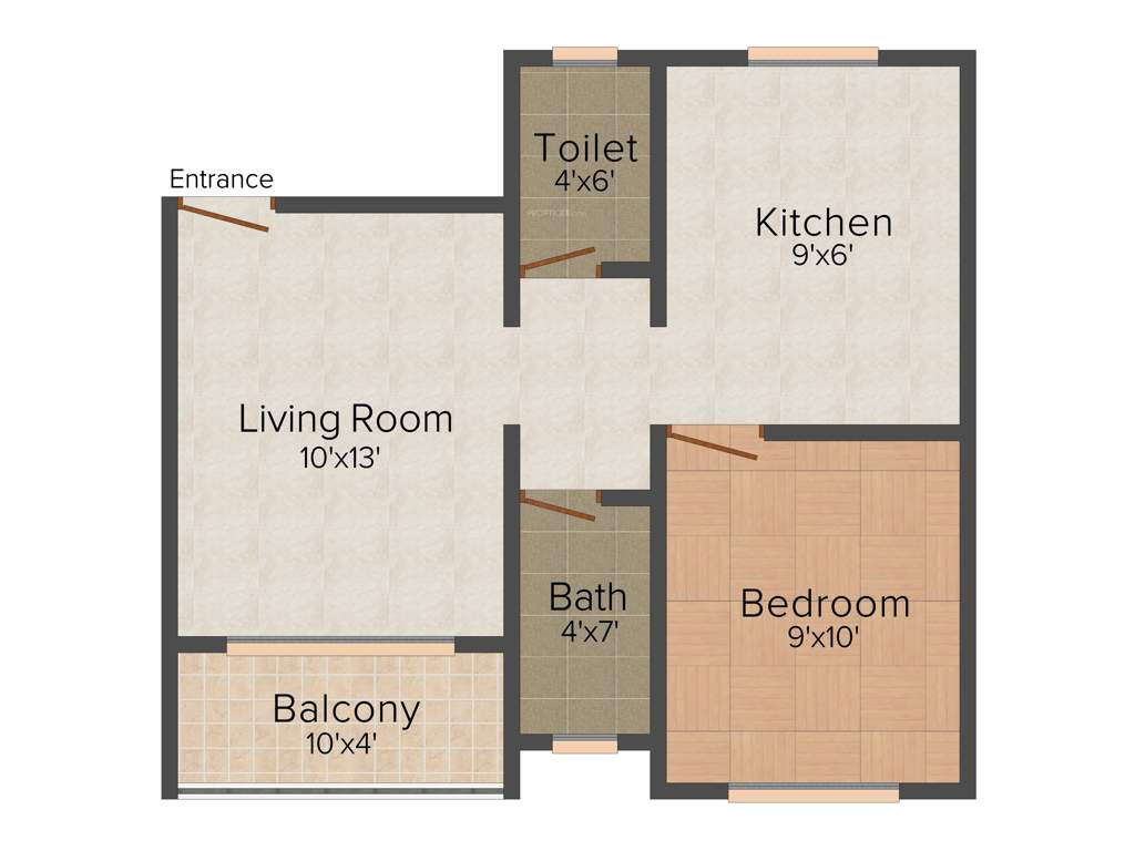 Shraddha Kanchi Enclave (1BHK+1T (540 sq ft) 540 sq ft)