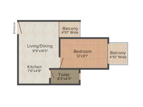 Anand Ocean Drive (1BHK+1T (495 sq ft) 495 sq ft) Anand Ocean Drive (1BHK+1T (495 sq ft) 495 sq ft)