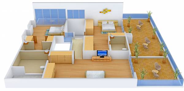 Ashray Nyassa (4BHK+4T (5,382 sq ft) 5382 sq ft)